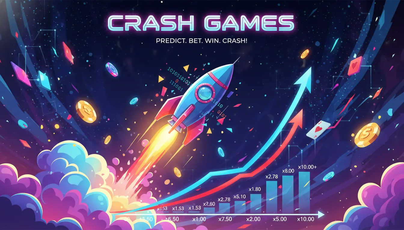 Vinyl Casino Crash Games